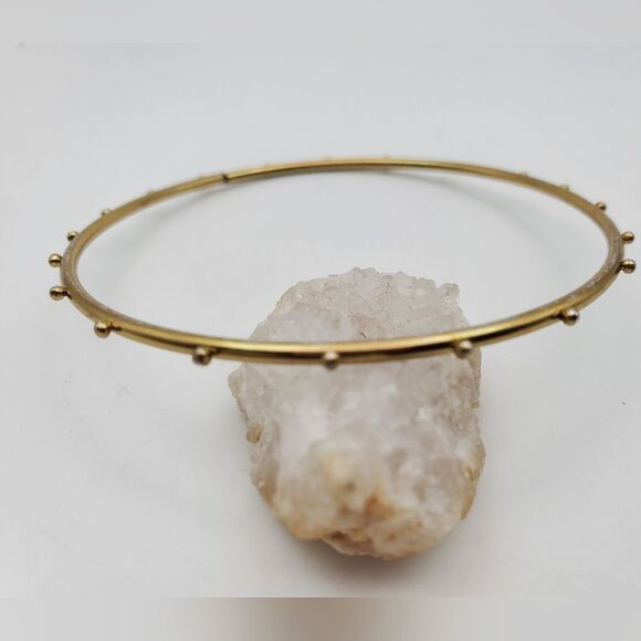 The earls evening bracelet spiked dotted B1429 - Picture 1 of 3